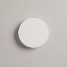 Selene White Plaster Halo Wall Light