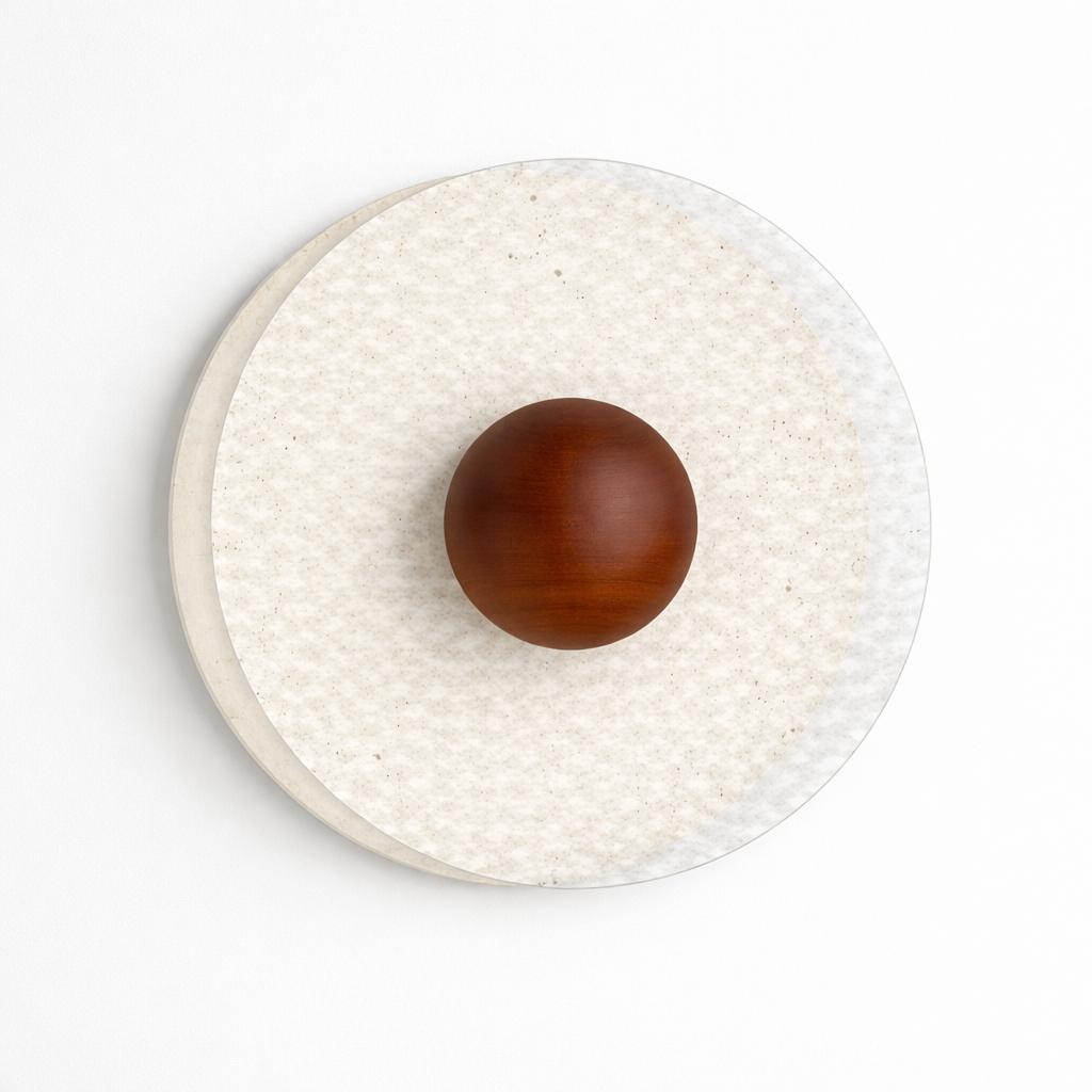 Orris Travertine Wall Sconce
