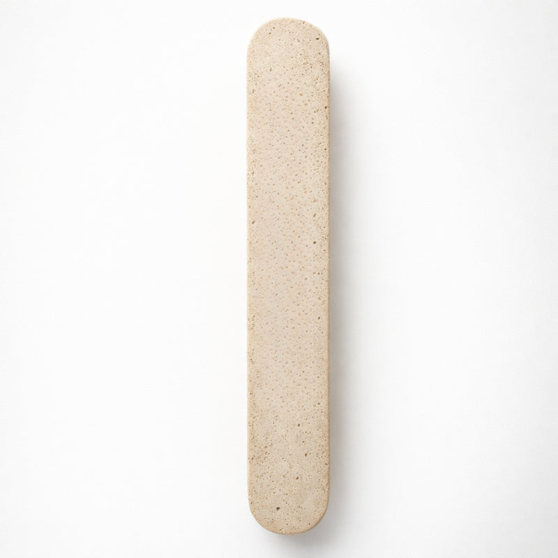 Pulse Travertine Long Shadow Wall Light