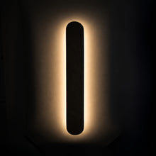Pulse Travertine Long Shadow Wall Light