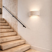 Pulse Travertine Up/Down Wall Light