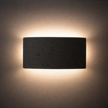 Pulse Travertine Up/Down Wall Light