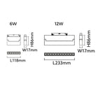 Ray Micro Magnetic Track Optical Linear Adjustable Light
