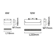 Ray Micro Magnetic Track Optical Linear Adjustable Light