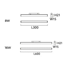 Ray Architectural Micro Magnetic Diffused Linear Light