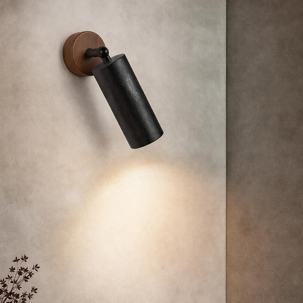 Root Stone Spot Light in Natural or Black