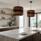 Solis Cylinder Recycled Cardboard Pendant Light