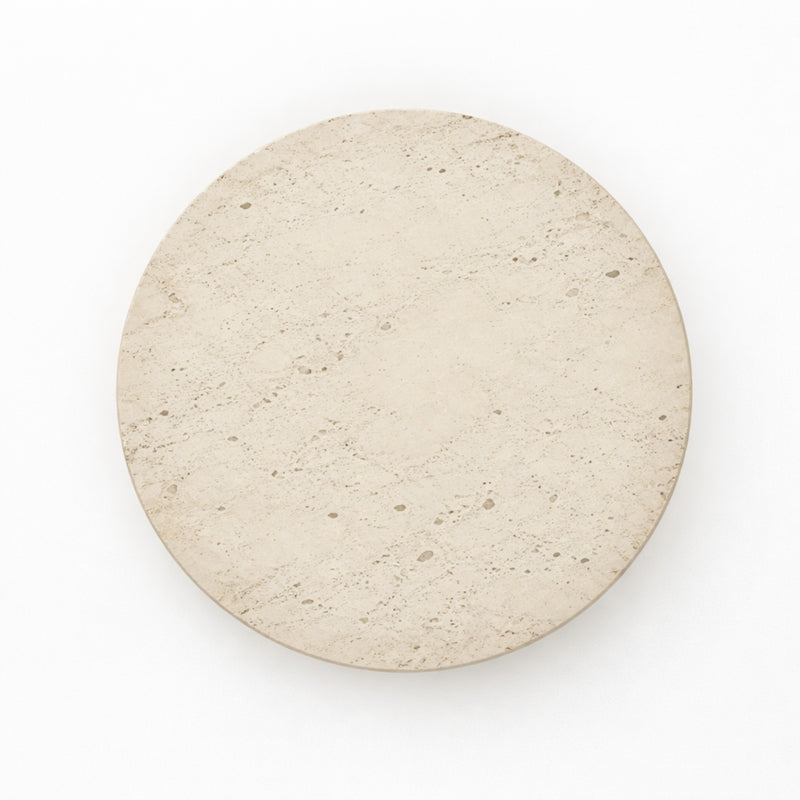 Shore Travertine Halo Wall Light