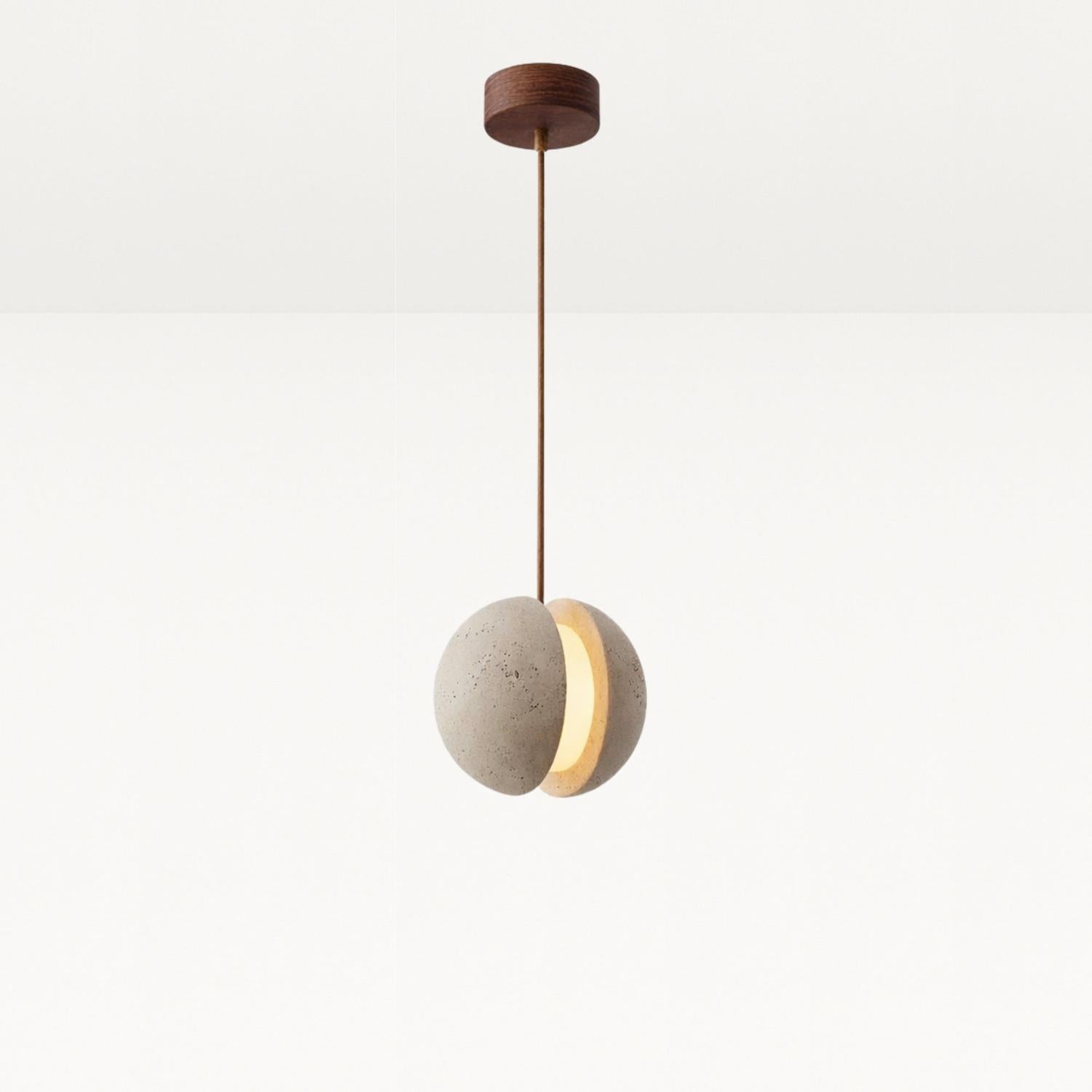 Sphera Natural Stone Pendant Light