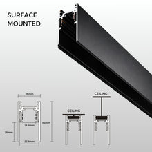 Line Surface Mounted Magnetic Track Lighting