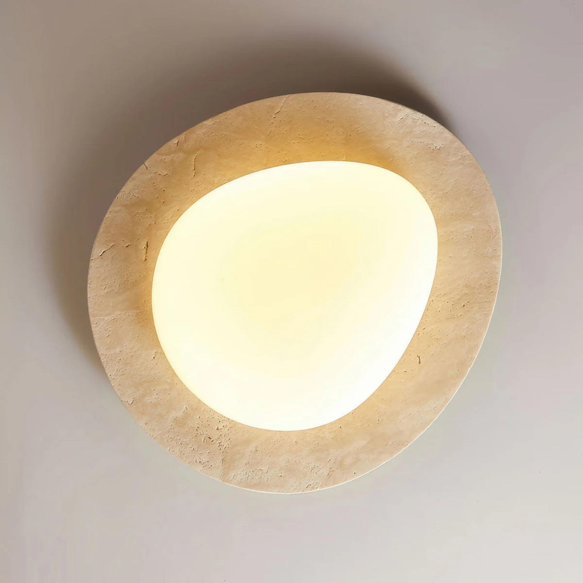 Thalos Travertine Oyster Light