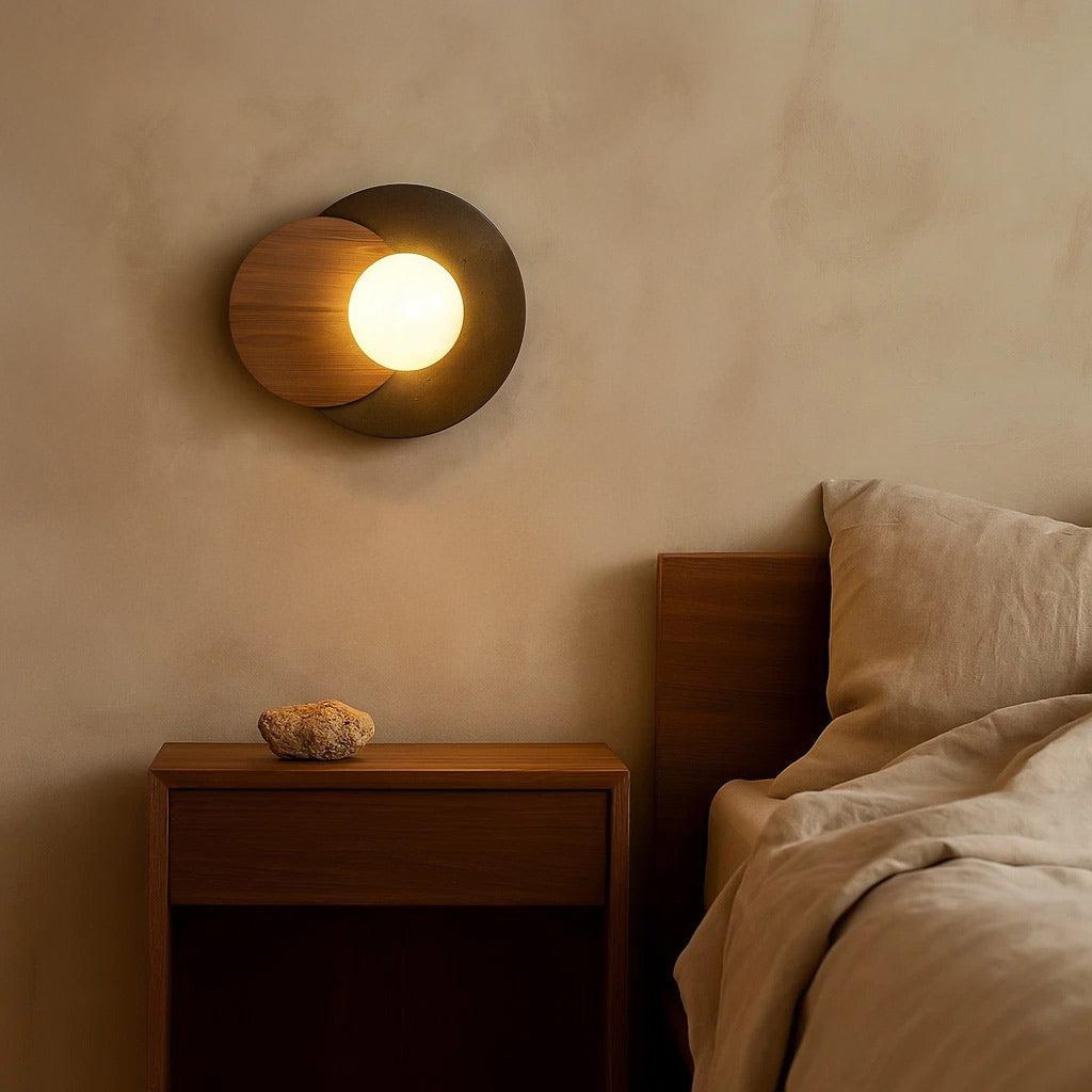 Vanta Lava Stone Wall Light at ORE Lighting, Australia