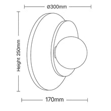 Vanta Lava Stone Wall Light