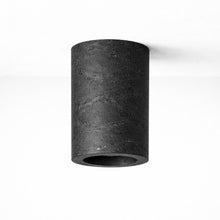 Wisp Travertine Surface Mounted Downlight Black Stone