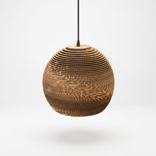 Zanora Round Recycled Cardboard Pendant Light