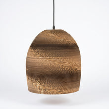 Zanora Dome Recycled Cardboard Pendant Light