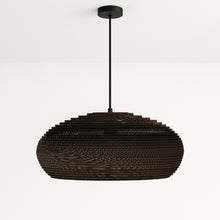 Zanora Recycled Cardboard Pendant Light Oval
