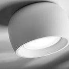 Zen White Plaster Surface Mounted Downlight 10w CCT Dimmable