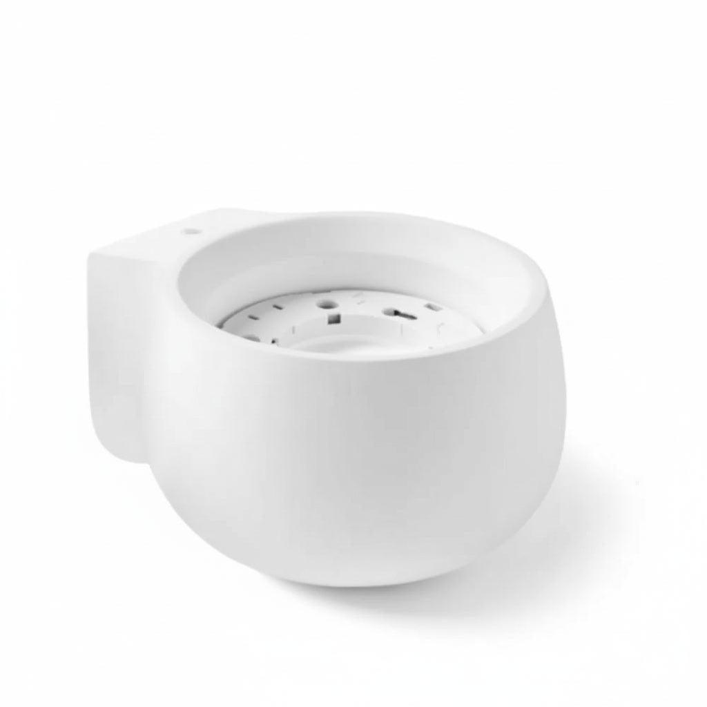 Zen White Plaster Wall Light 10w CCT Dimmable