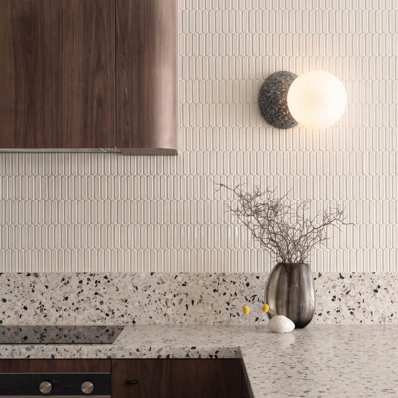 Noir Black Terrazzo Indoor Wall Light