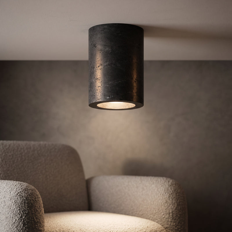Wisp Lava Travertine Surface Mounted Downlight