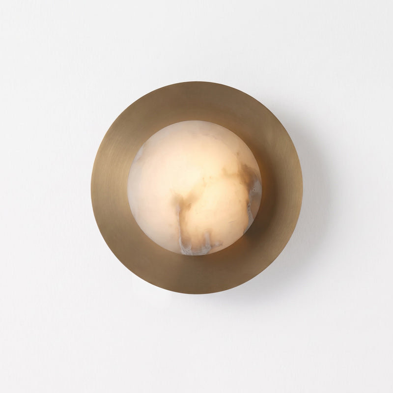 Oden Alabaster Wall Sconce
