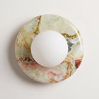 Bruma Jade Onyx Stone Wall Sconce