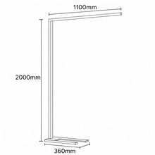 Vector Commercial Office LED Floor Lamp 60W 7500lm UGR<16 CRI90 CCT Tunable